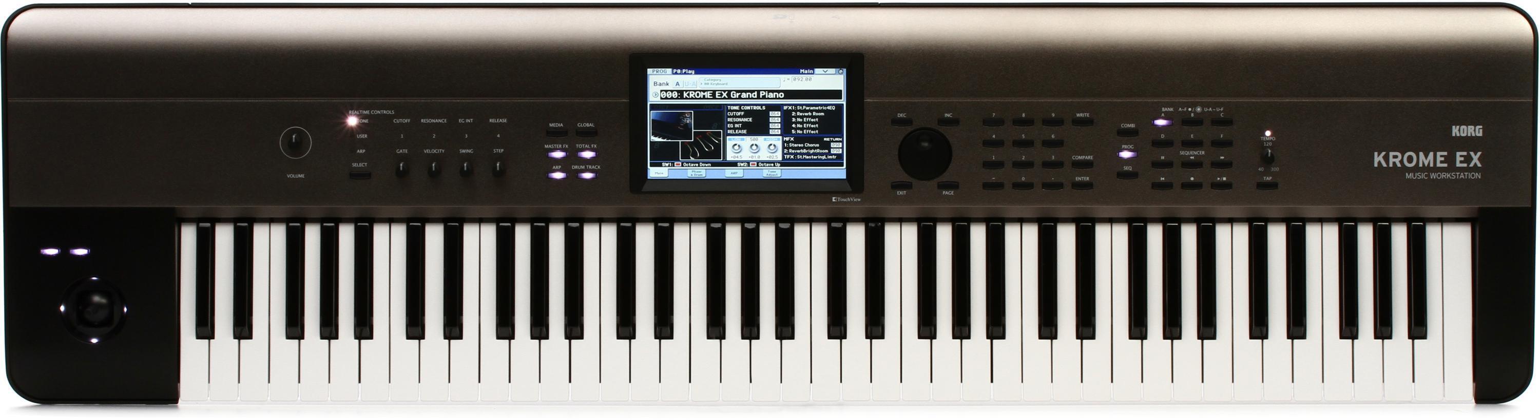 Korg Krome EX 73-key Synthesizer Workstation | Sweetwater