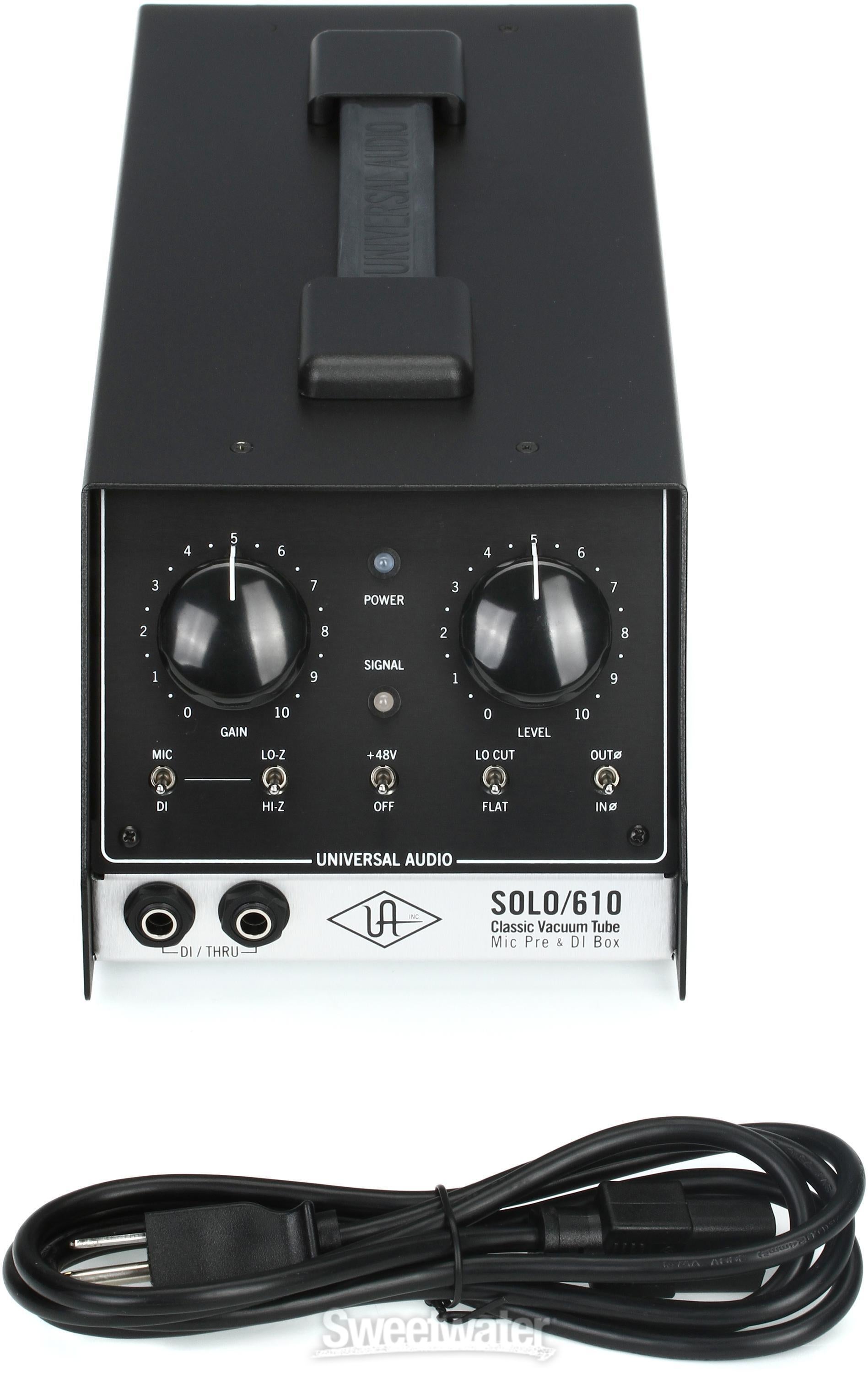 Universal Audio SOLO/610 Tube Desktop Microphone Preamp | Sweetwater