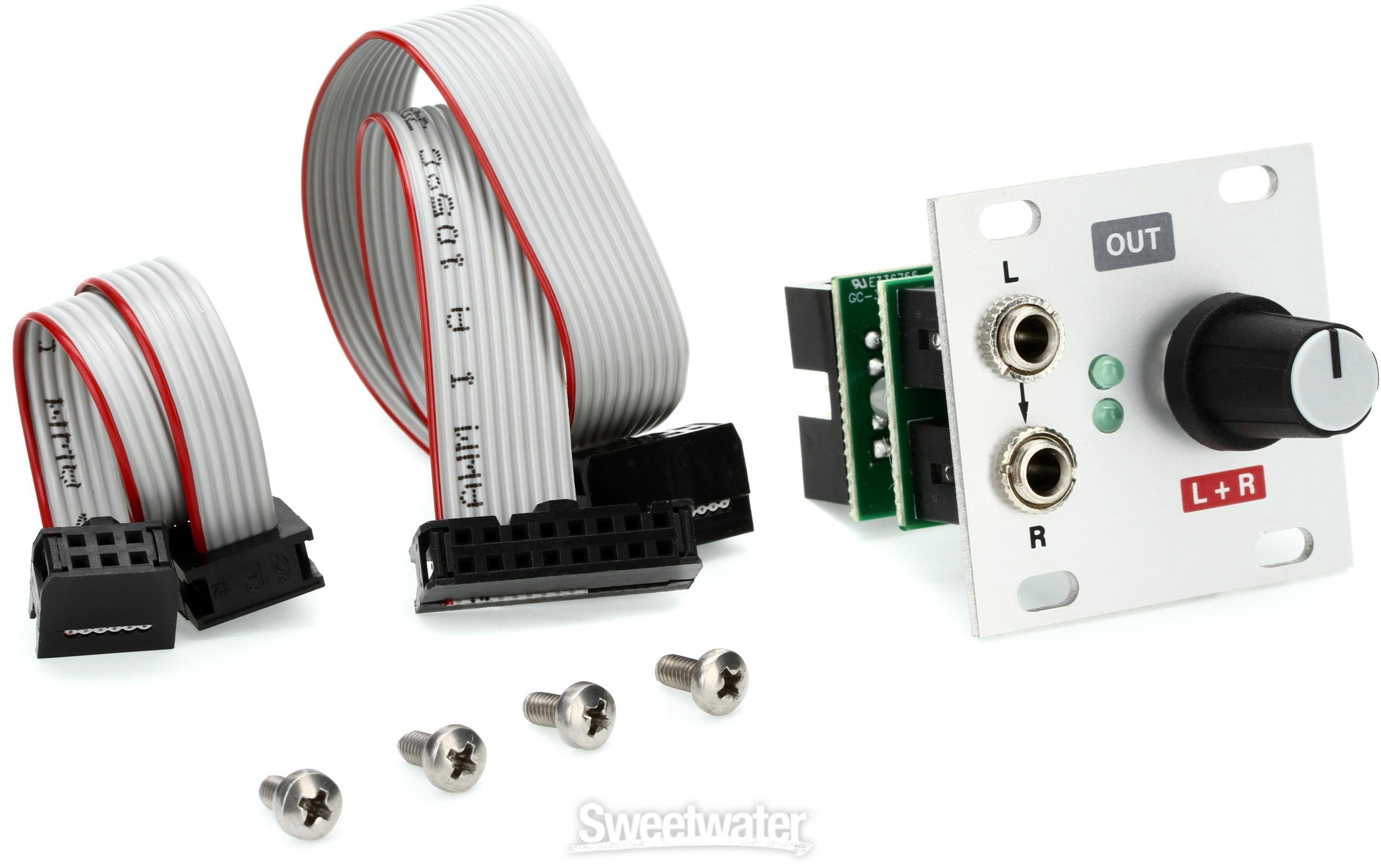 Intellijel Stereo Line Out 1U Eurorack Module | Sweetwater