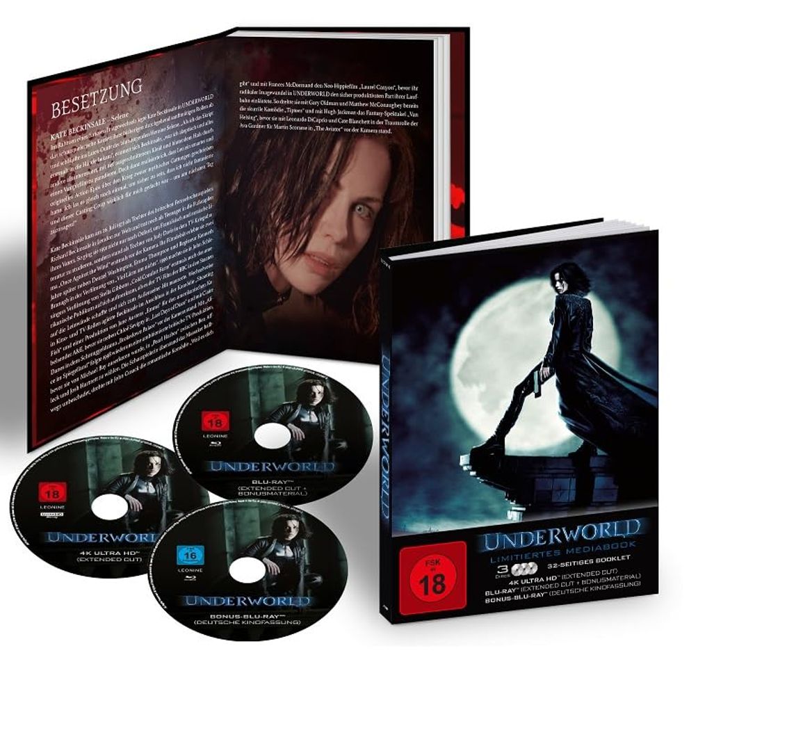 Underworld (Extended Cut) (Ultra HD Blu-ray & Blu-ray im Mediabook
