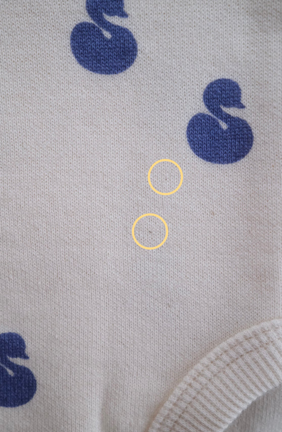 SWAN OVERSIZED SWEATSHIRT – melted butter