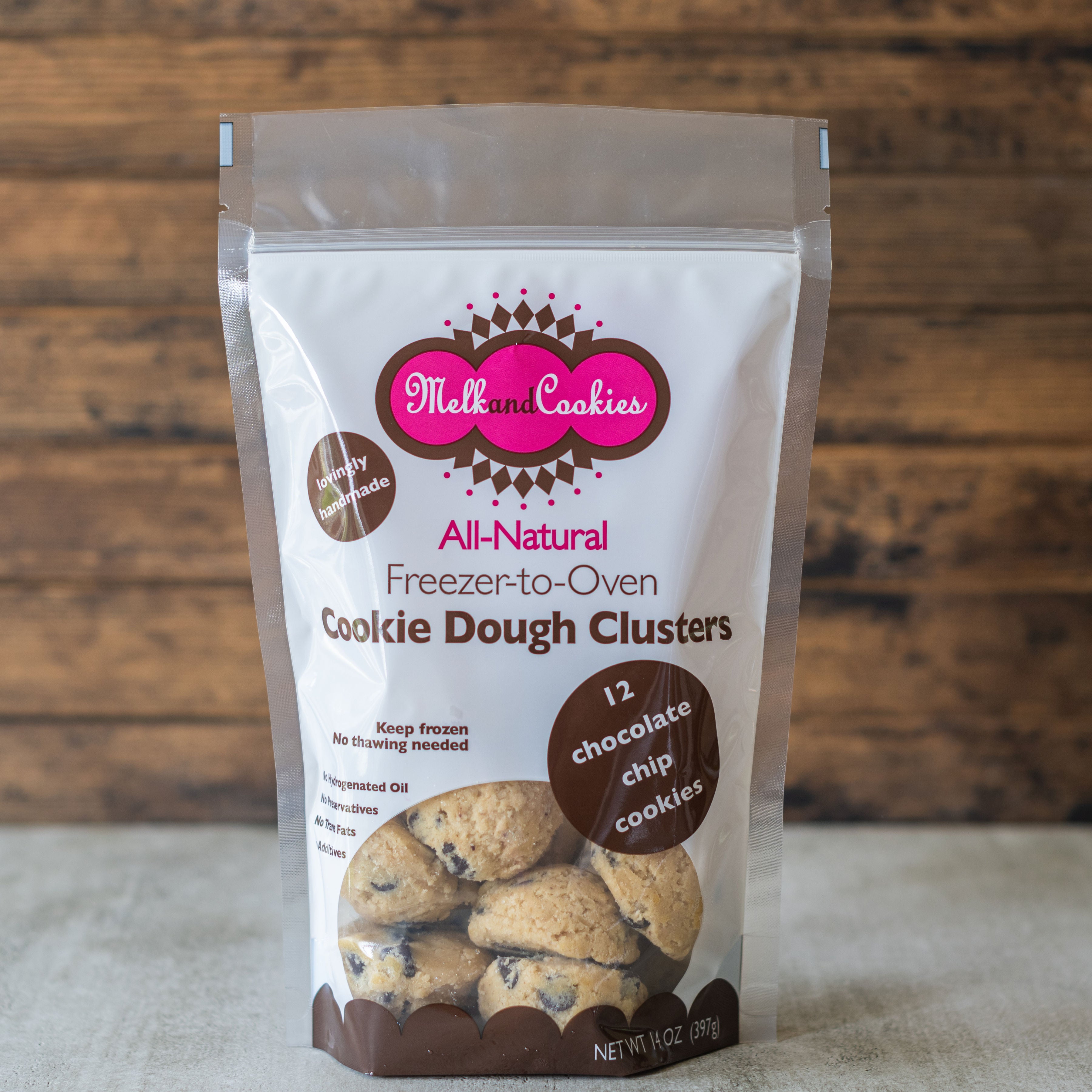 Freezer-to-Oven Cookie Dough (4pk) – MelkandCookies