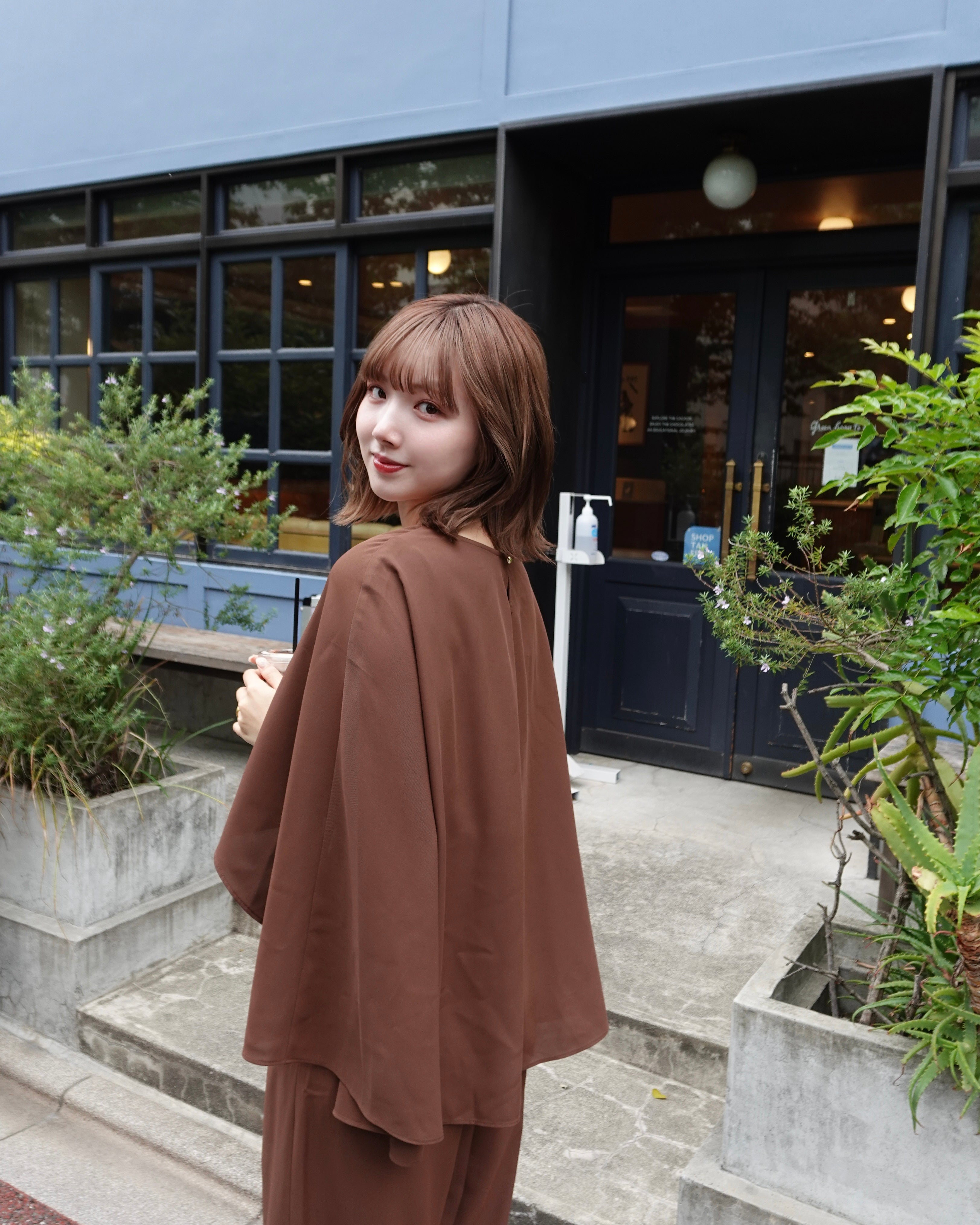 ありすコラボ】ケープブラウスセットアップ｜MELLOWNEON (メロウネオン