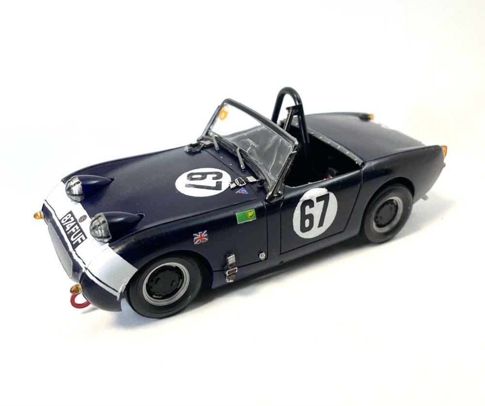 完成】1/24 グンゼ オースチンヒーレー スプライトmk-1 - Lambretta