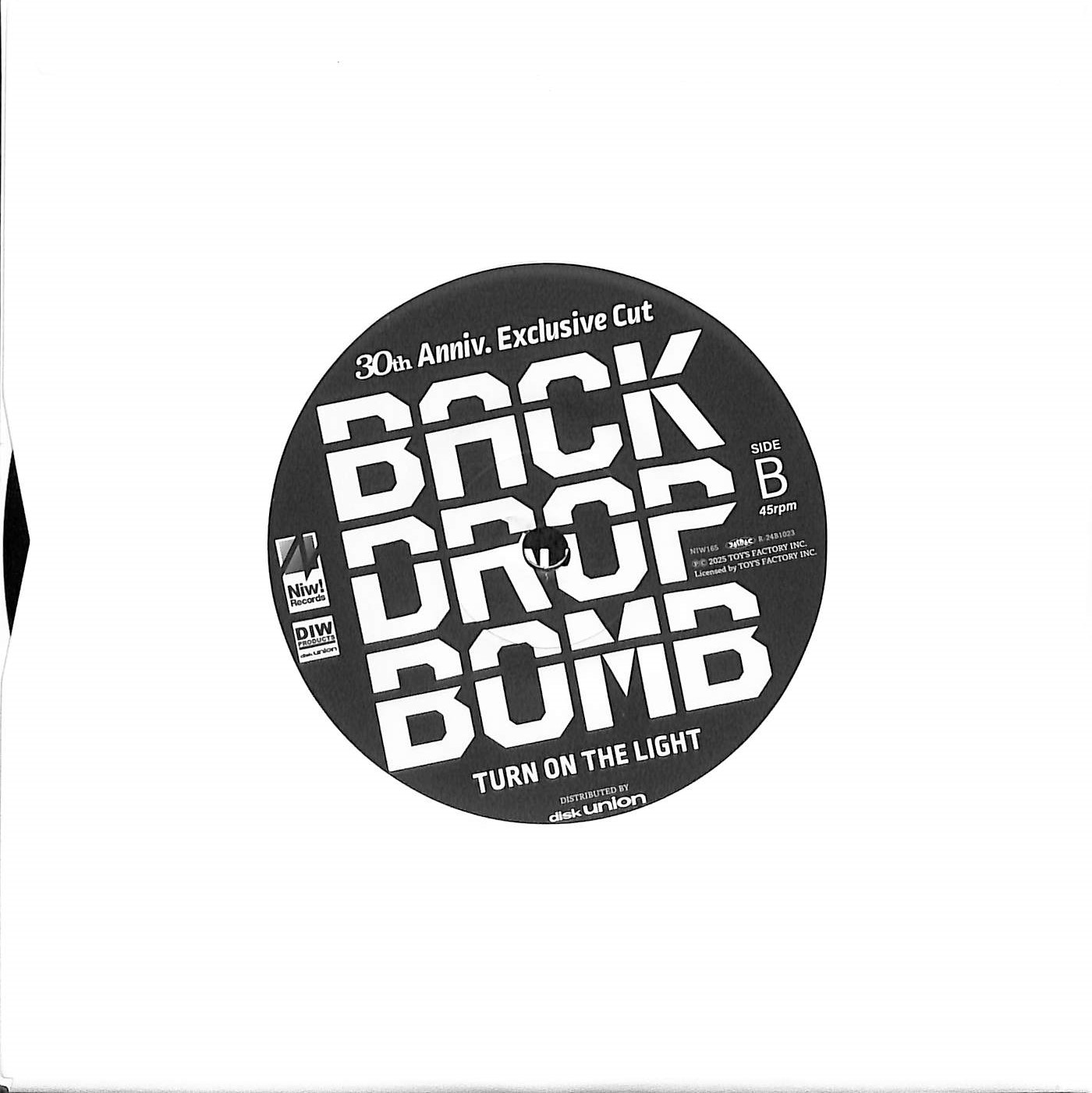 芽瑠璃堂 ＞ BACK DROP BOMB 『30th Anniv. Exclusive Cut That's The
