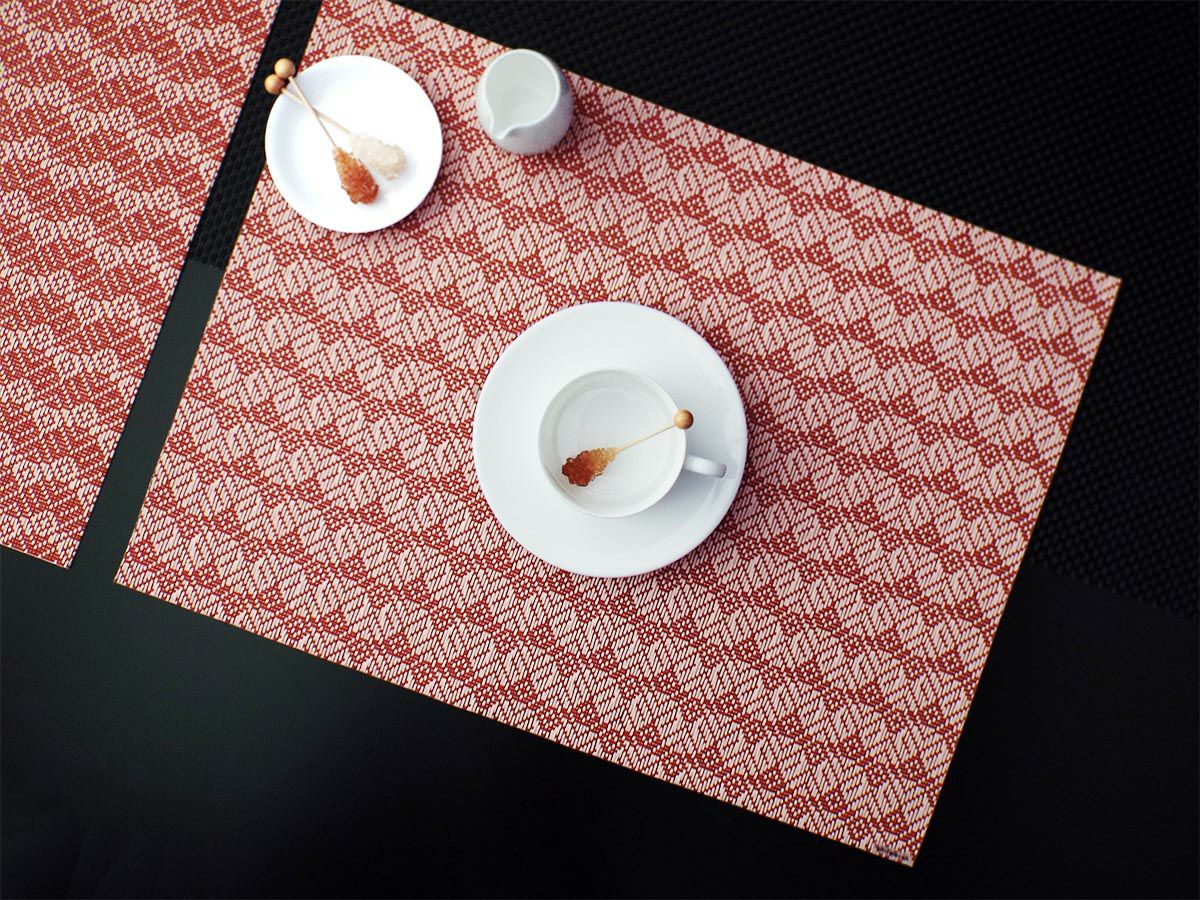 chilewich TuxedoGold ランチョンマット36x48cm 5枚組 chilewich