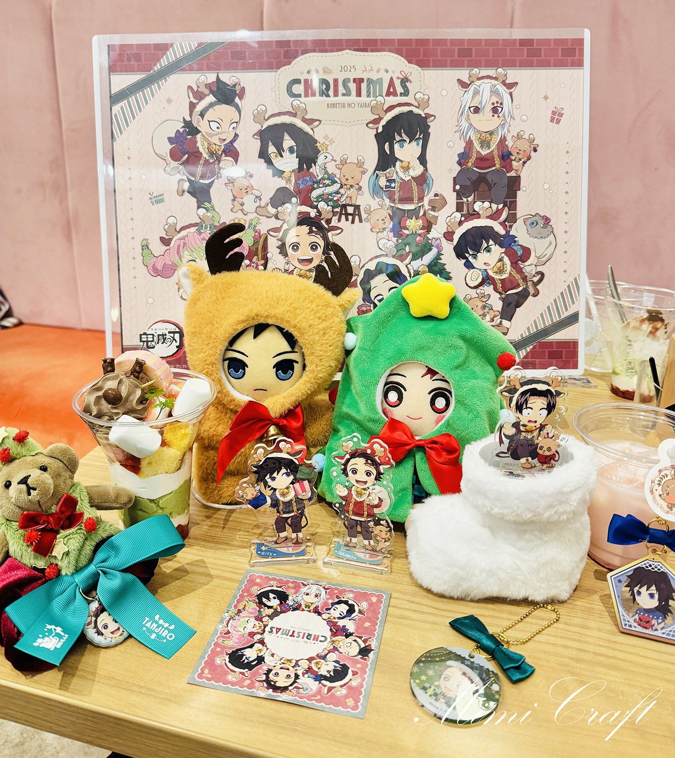 ufotableの鬼滅の刃クリスマス2025レポ【グッズやカフェメニュー