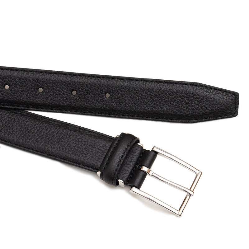 カーフ レザー アジャスタブルベルトブラック – MINIMAL WARDROBE