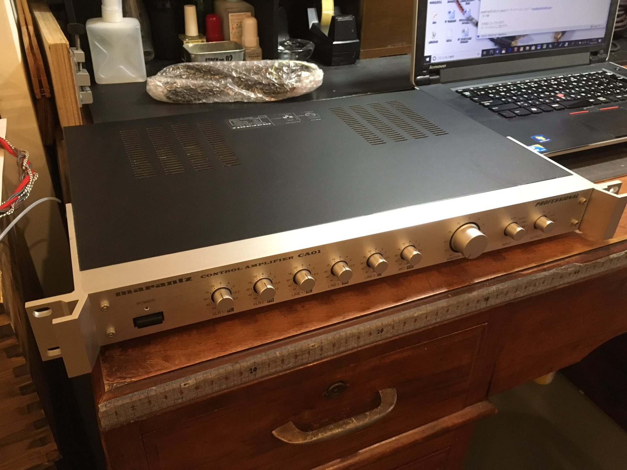 マランツプロのプリアンプCA01 | オーディオみじんこ