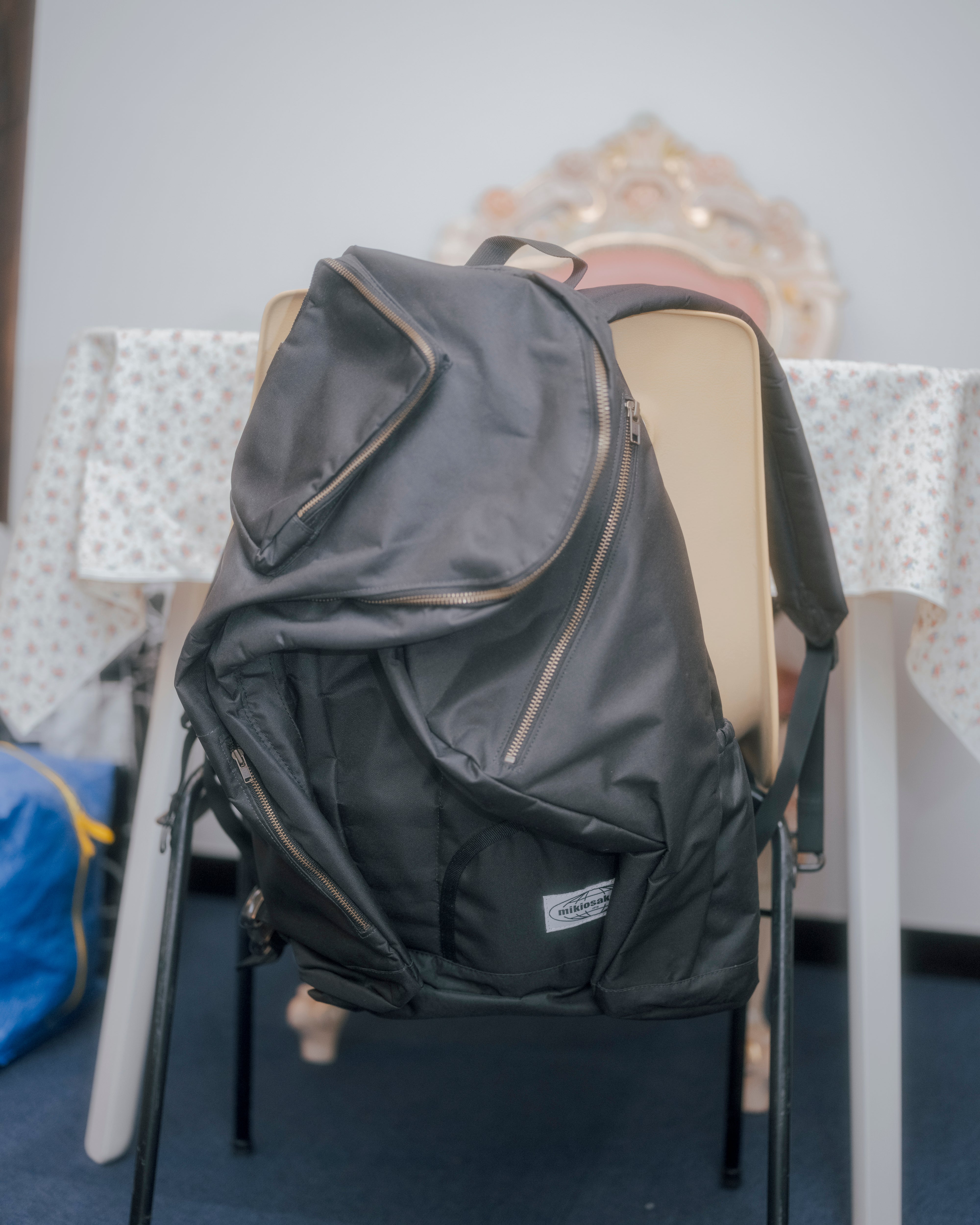 Twisted Back Pack / Matt Black｜MIKIOSAKABE&JennyFax公式ストア