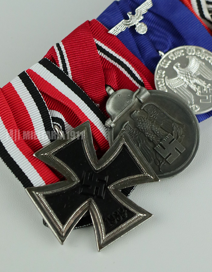 レプリカ ドイツ国防軍 ドイツ陸軍 5連 メダルバー | MILITARIA1911
