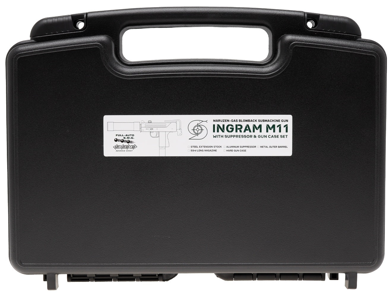 マルゼン M11 イングラム GBB ガン本体 [セット内容：本体のみ / 本体+