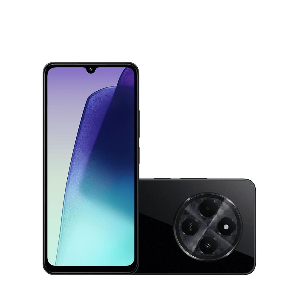 Smartphone Redmi 14C Midnight Black, 256GB, 4GB, Tela 6.88