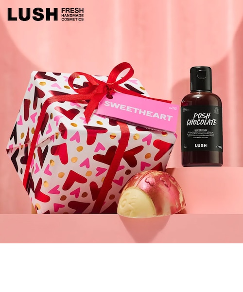LUSH スイートハート ギフト 限定 2026 ボディソープ ボディ スクラブ