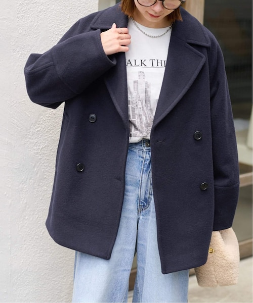 追加2》尾州ウールスーパー100モッサPコート｜ジャーナルスタンダード