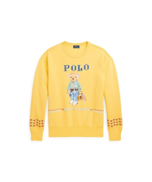 ニューオーリンズ Polo ベア フリース スウェットシャツ｜ポロ ラルフ