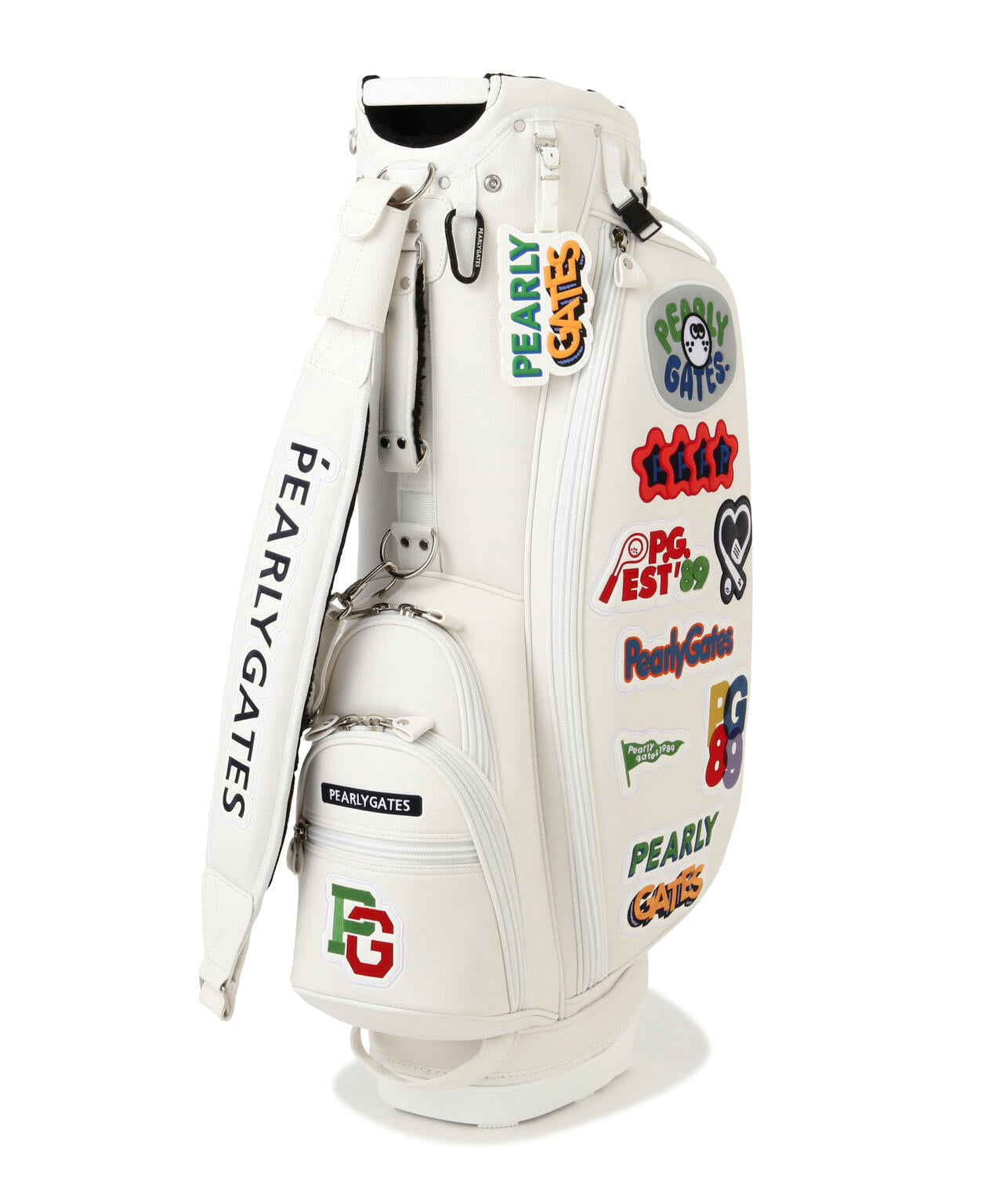 ロゴワッペンスタンド式キャディバッグ (46インチ対応) (UNISEX