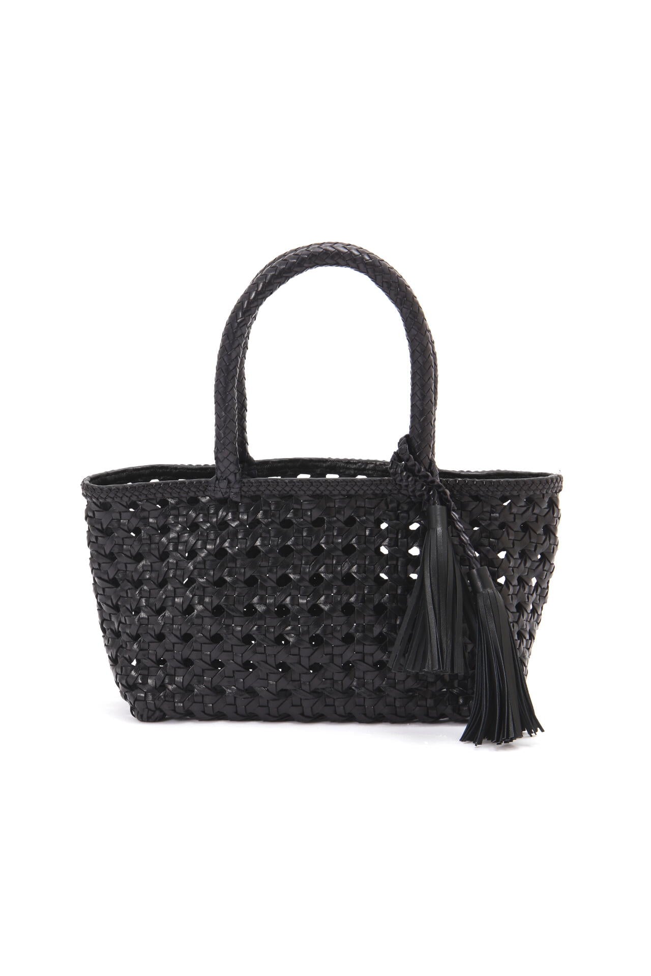 maison n.h paris かごバッグ レザー ブラック maison n.h paris かご