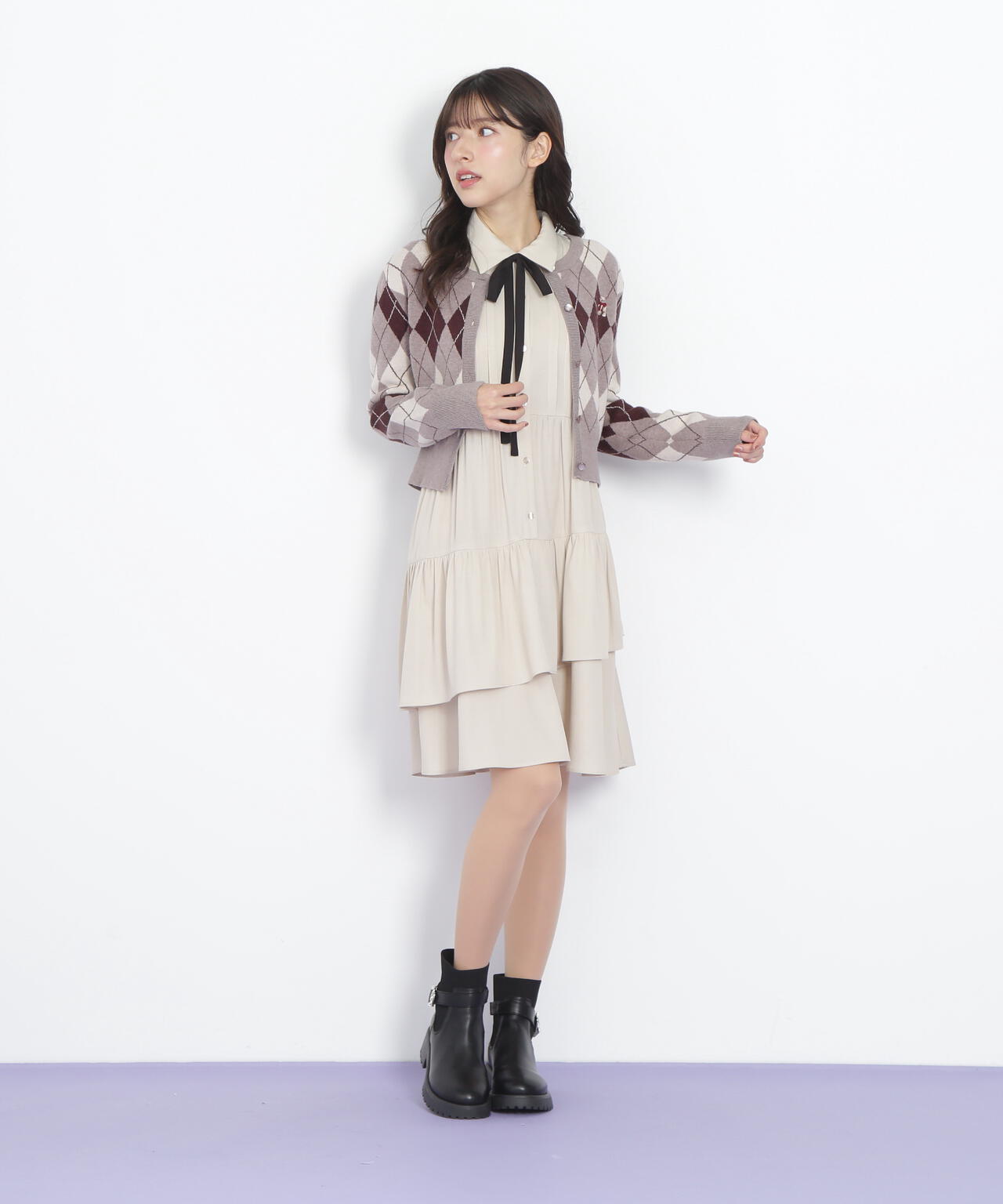 ティアードミニシャツワンピース | JILL by JILL STUART（ジル バイ