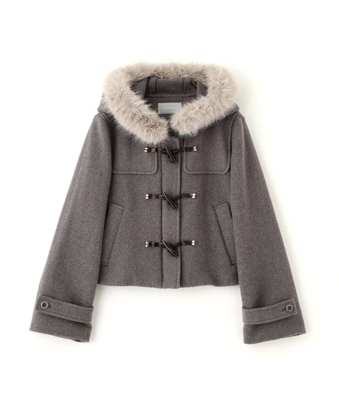 フェイクファー付ショートダッフルコート | JILL by JILL STUART（ジル