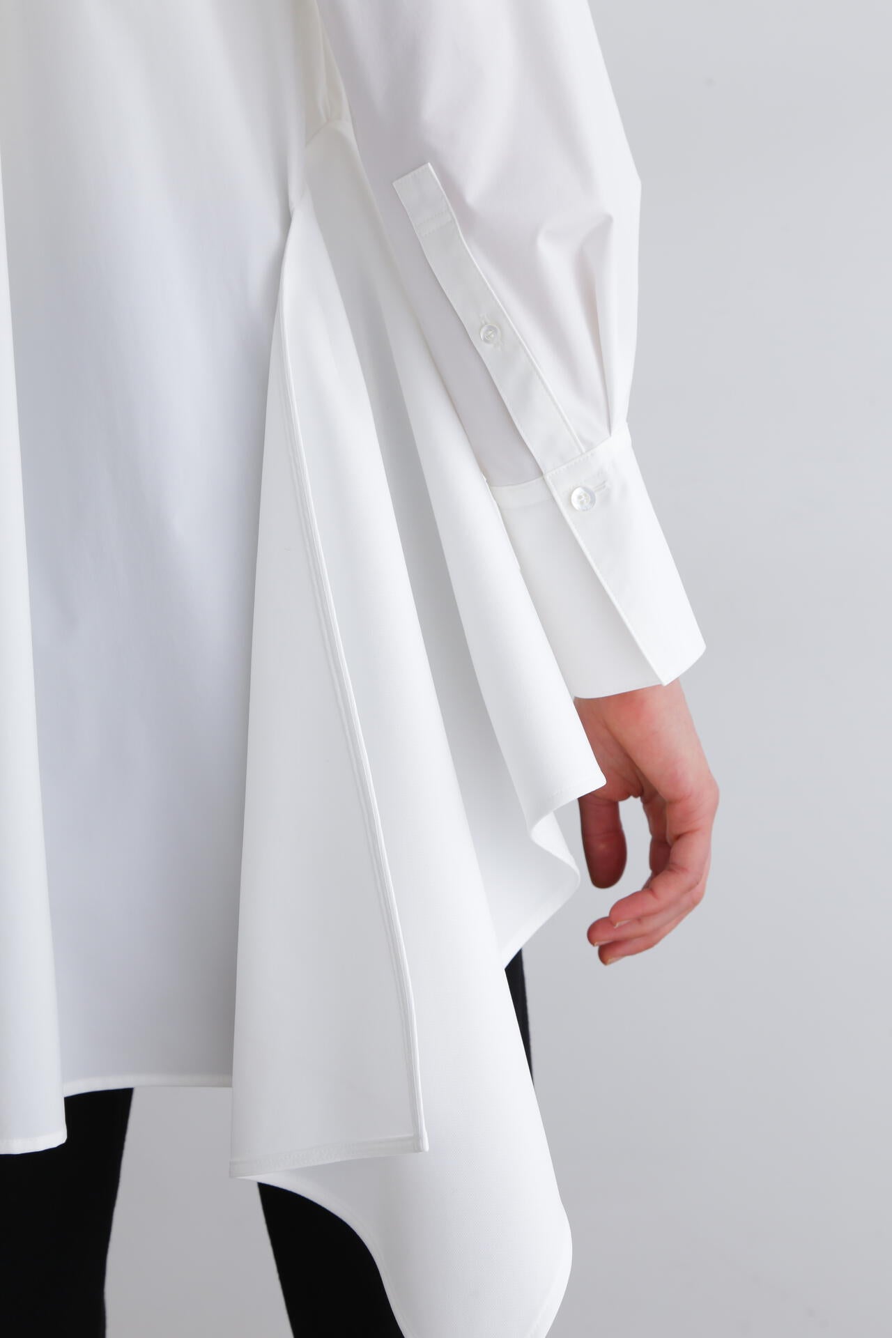 SOLOTEXブロードペプラムシャツ | LE PHIL（ル フィル） ｜【公式