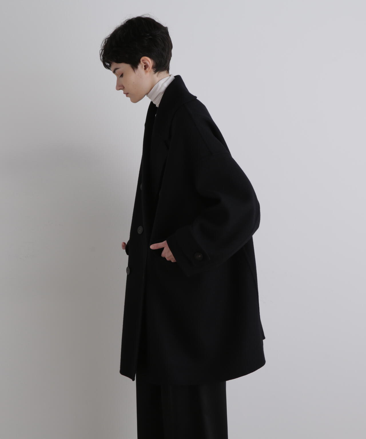 ソフトウールリバーオーバーPコート | LE PHIL（ル フィル） ｜【公式