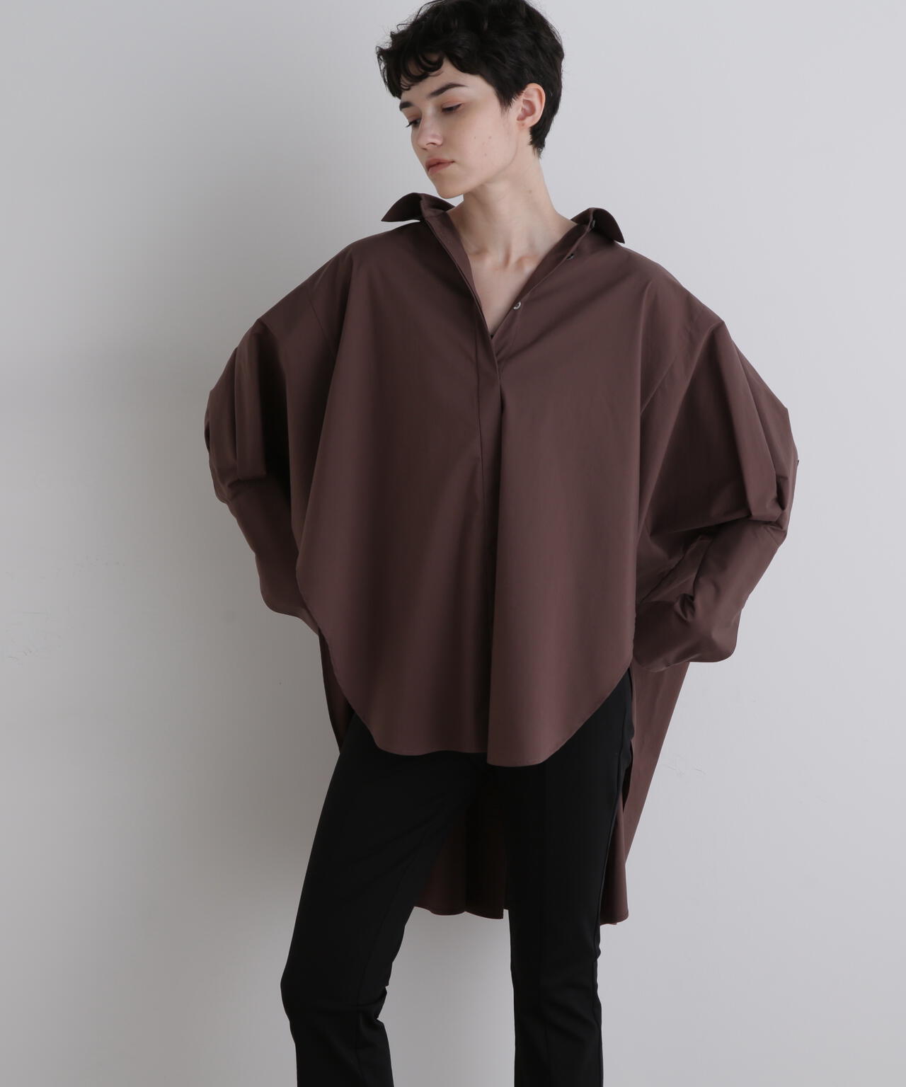 オーバーサイズロングカフスシャツ | LE PHIL（ル フィル） ｜【公式