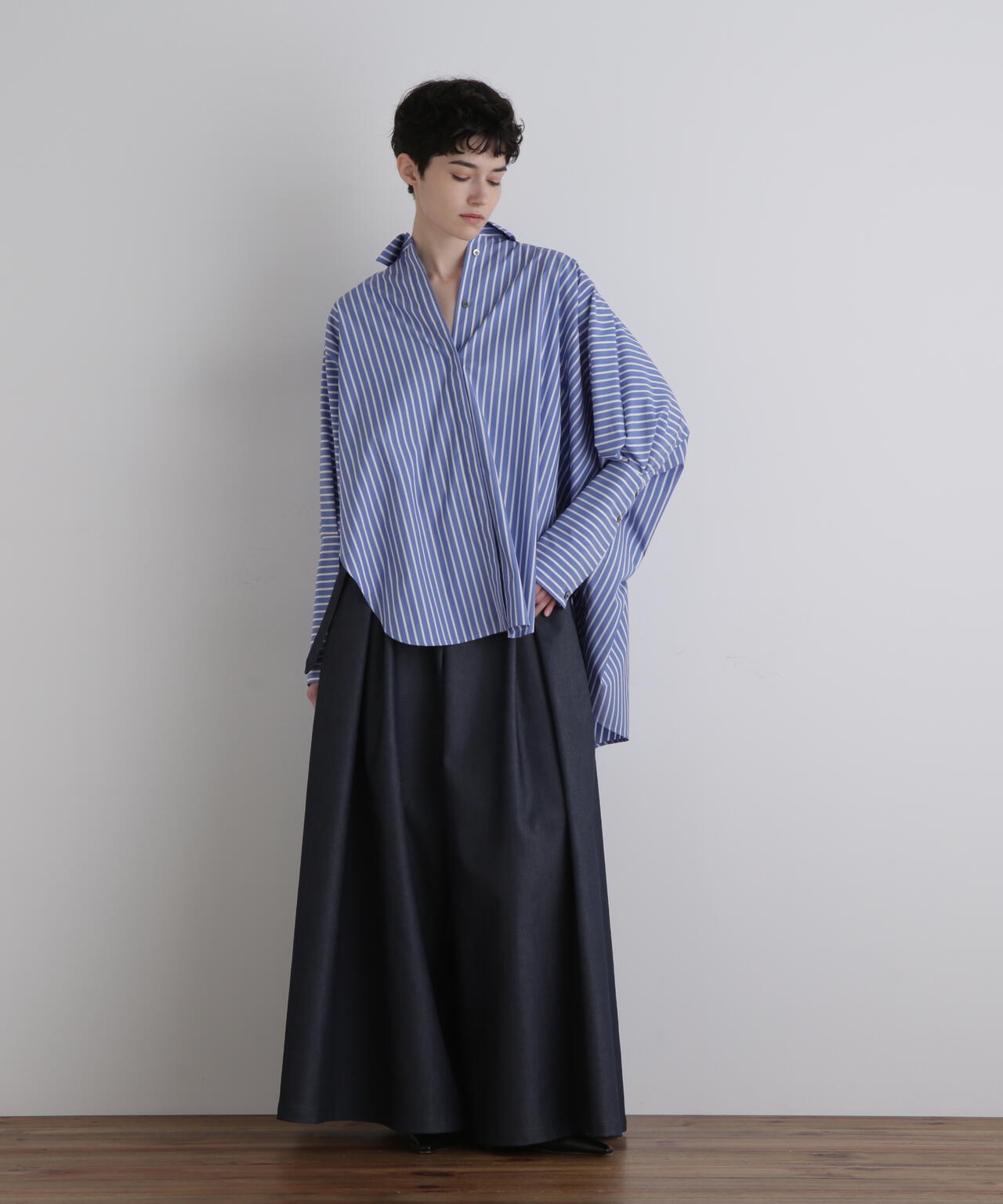 オーバーサイズロングカフスシャツ | LE PHIL（ル フィル） ｜【公式