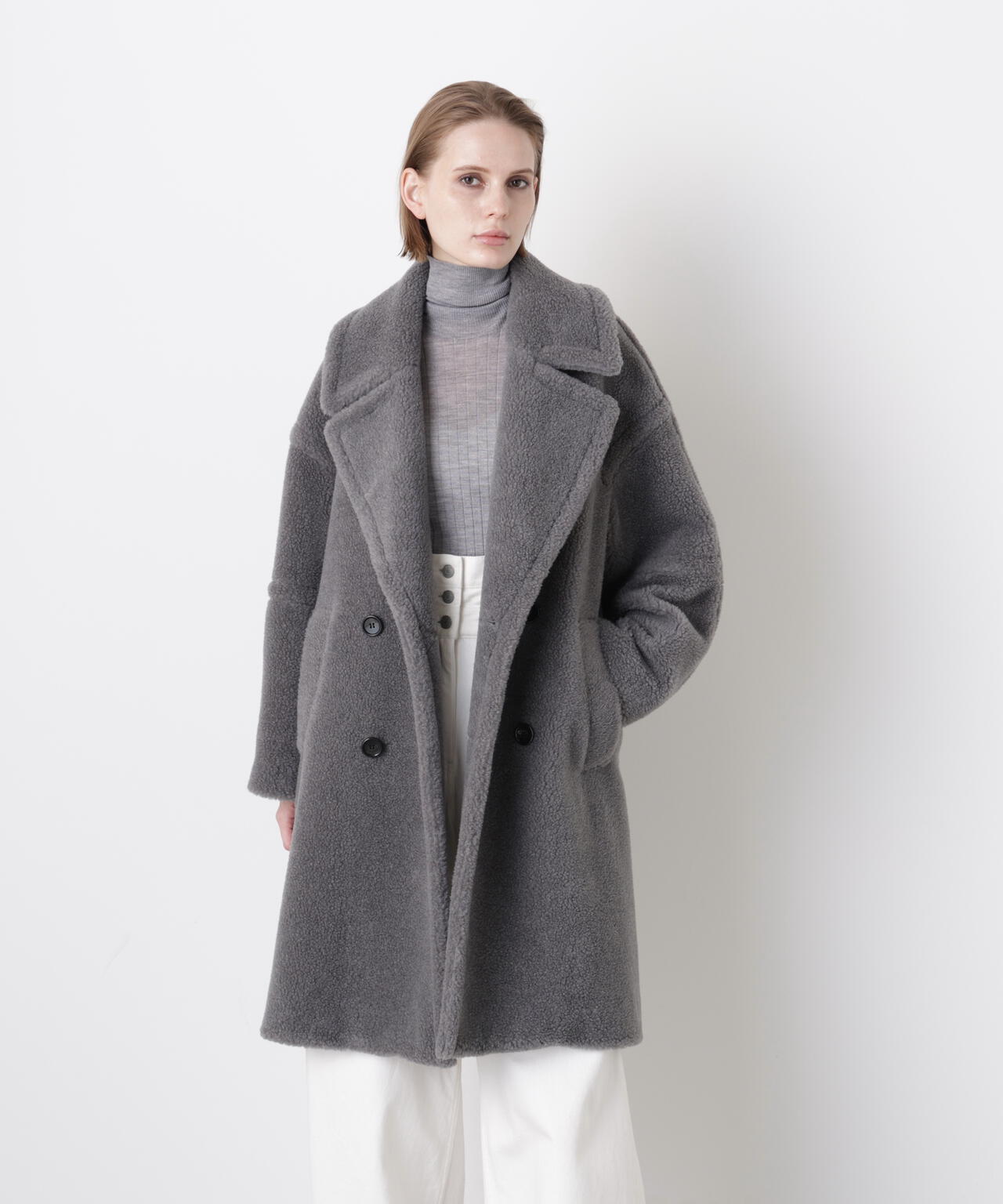 Oggi 1月号掲載商品】New Silhouette Pea Coat | STUMBLY（スタン