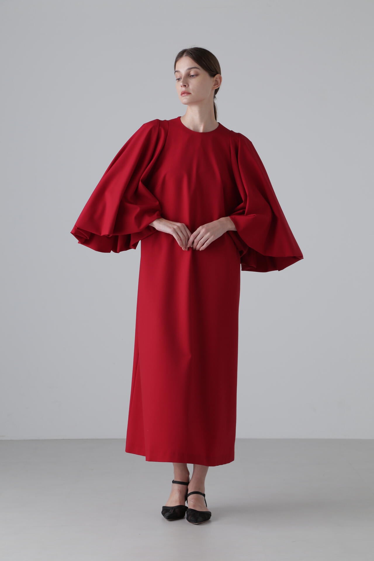 BLACK LABEL＞ ドライタッチウールワンピース | ADORE（アドーア