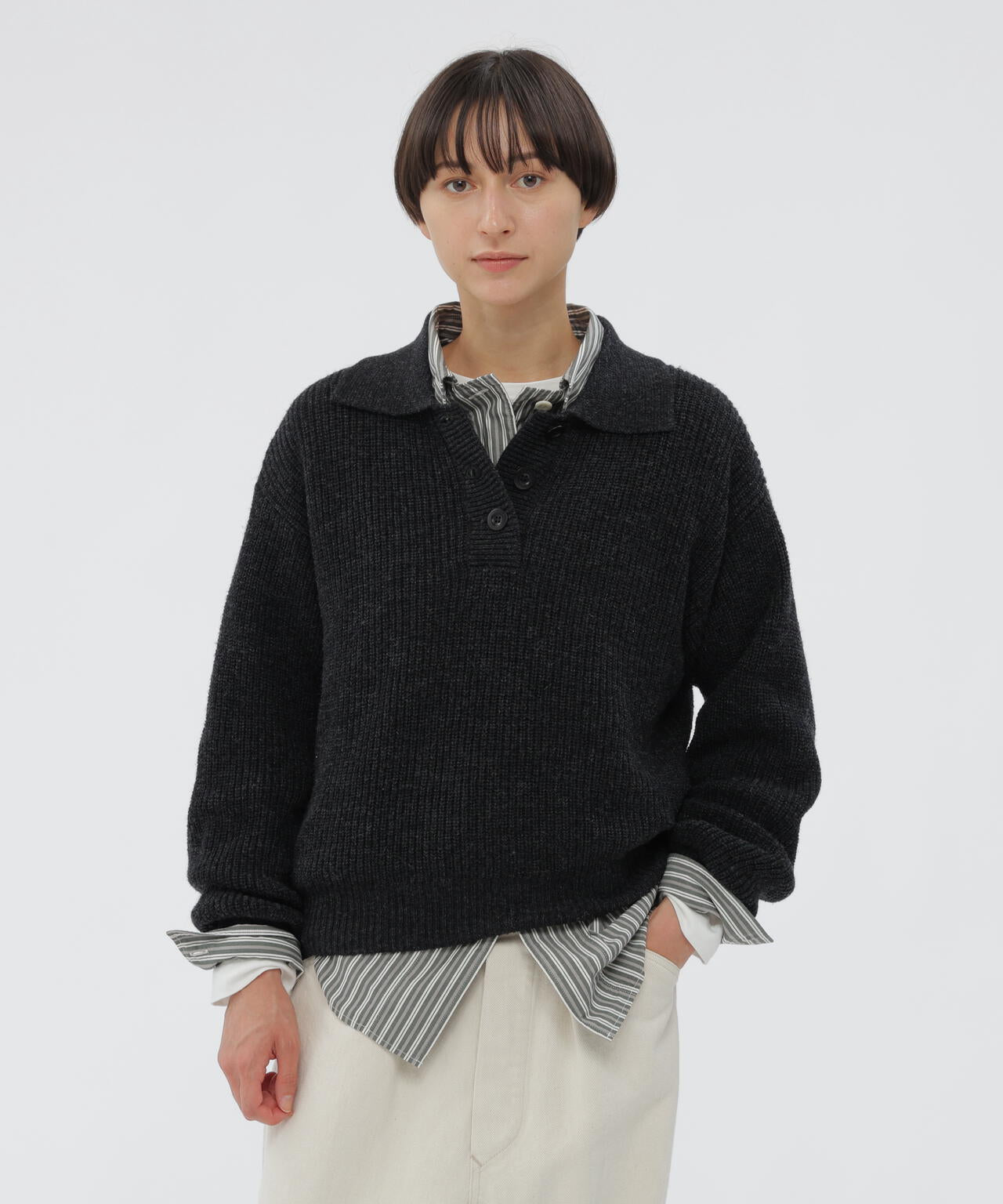 WASHABLE DRY WOOL KNITWEAR | MARGARET HOWELL（マーガレット