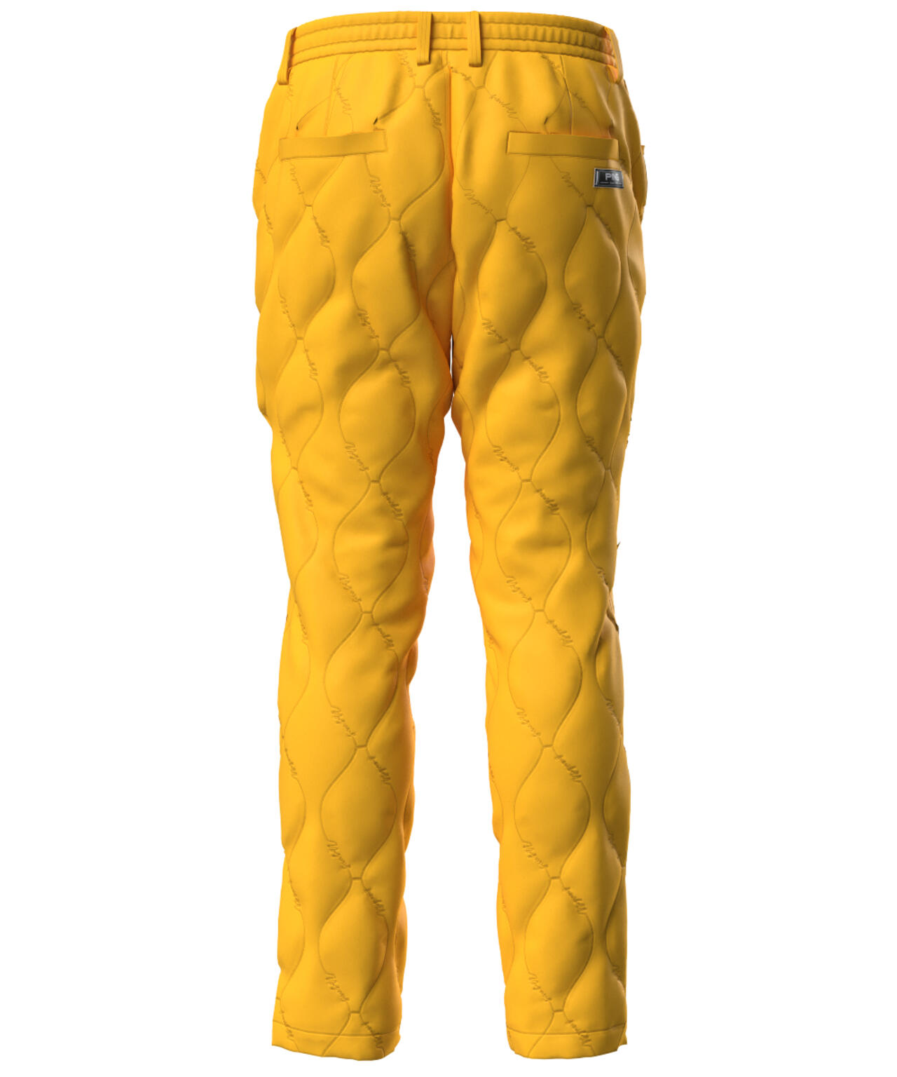 PING APPAREL】全方向ストレッチキルティングタフタテーパードパンツ