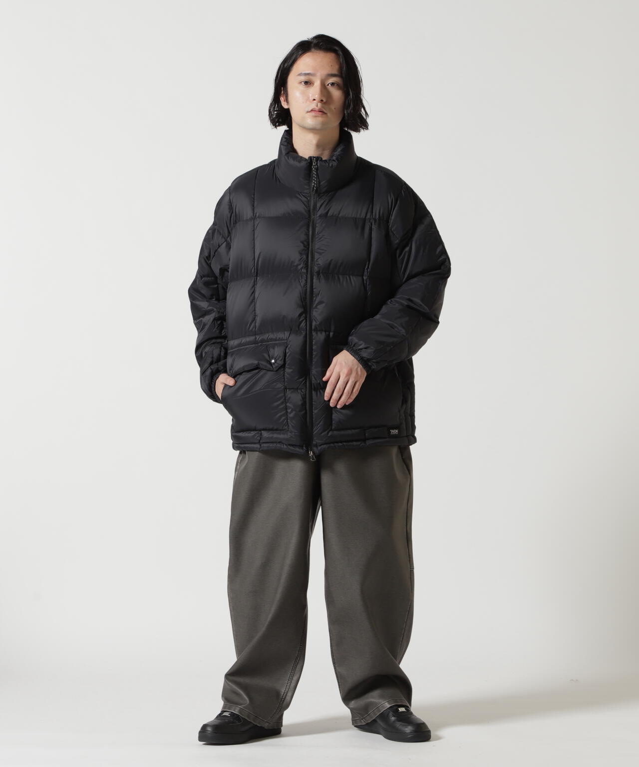 TAION/タイオン/【UNISEX】MOUNTAIN PACKABLE VOLUMEDOUN JACKET