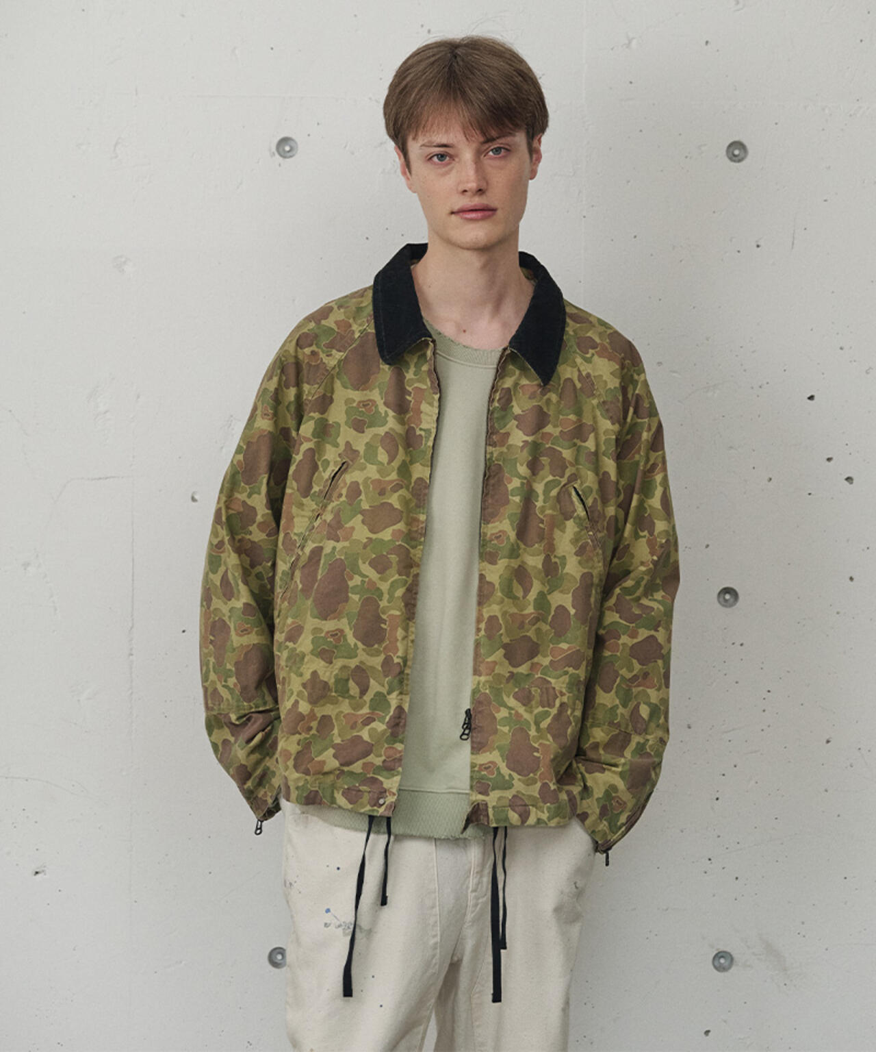 ANCELLM/アンセルム/CAMO ZIPUP JACKET/ANC-JK83 | GARDEN（ガーデン