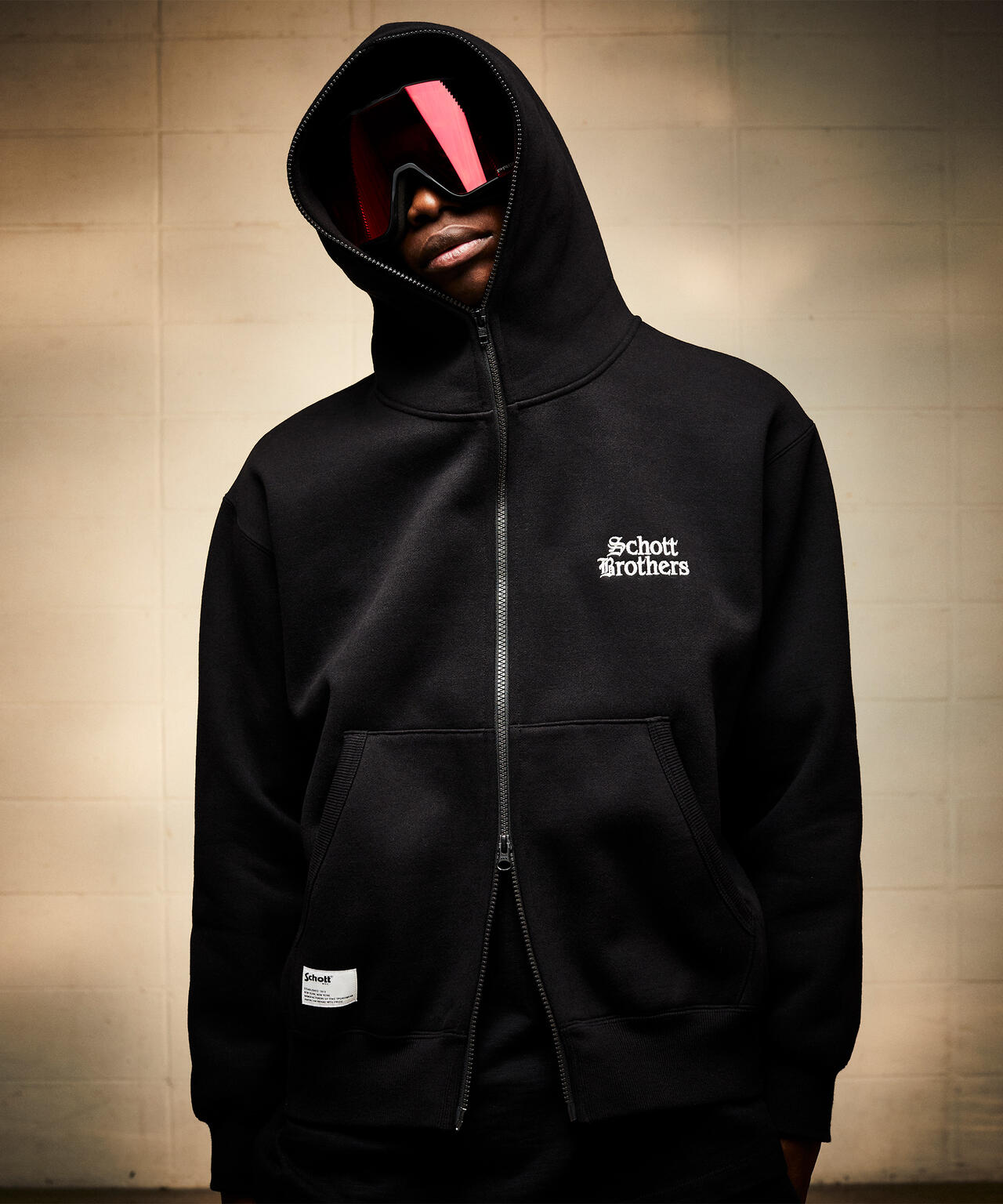 B.S. ZIP HOODED SWEAT/ブラックシープ フルジップ スウェット