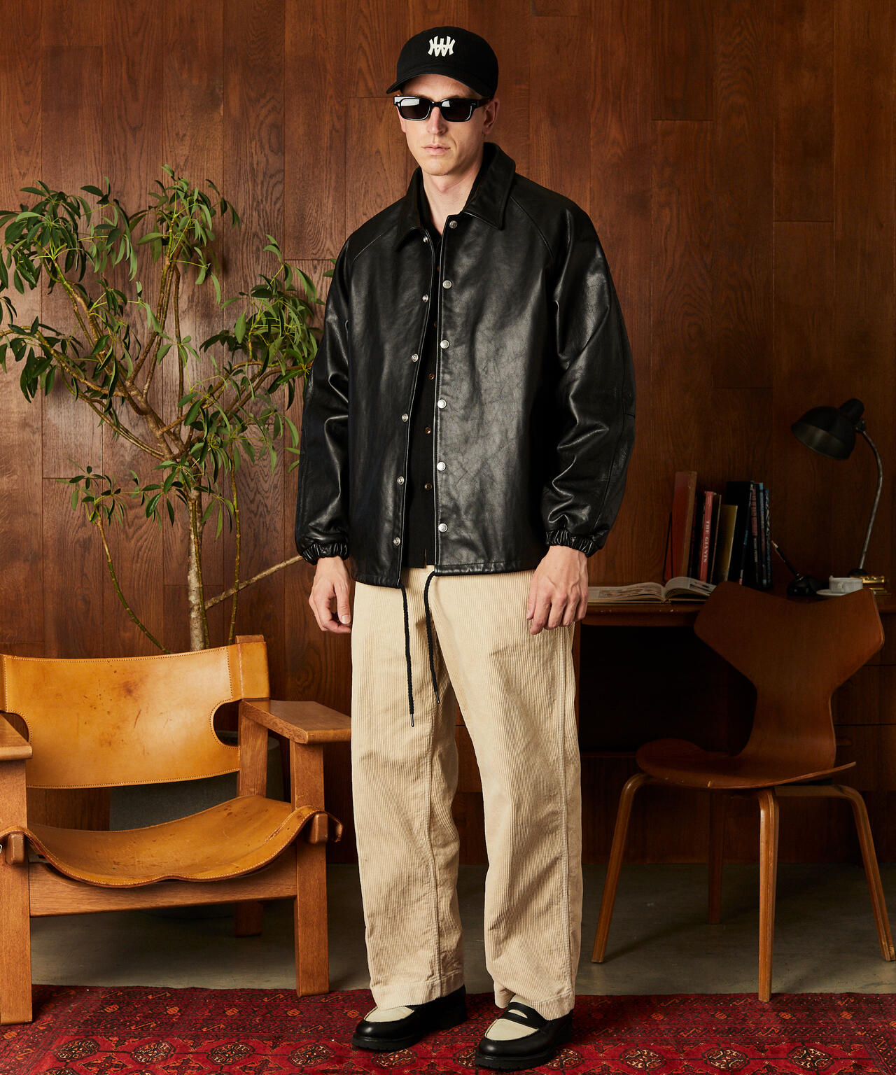 LEATHER COACH JACKET/レザーコーチジャケット | Schott（ショット