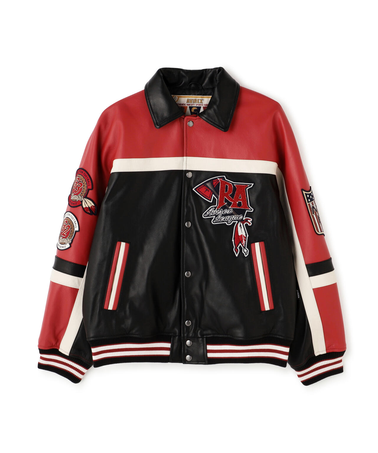 VARSITY JACKET RED AXES / バーシティジャケット レッドアクシズ