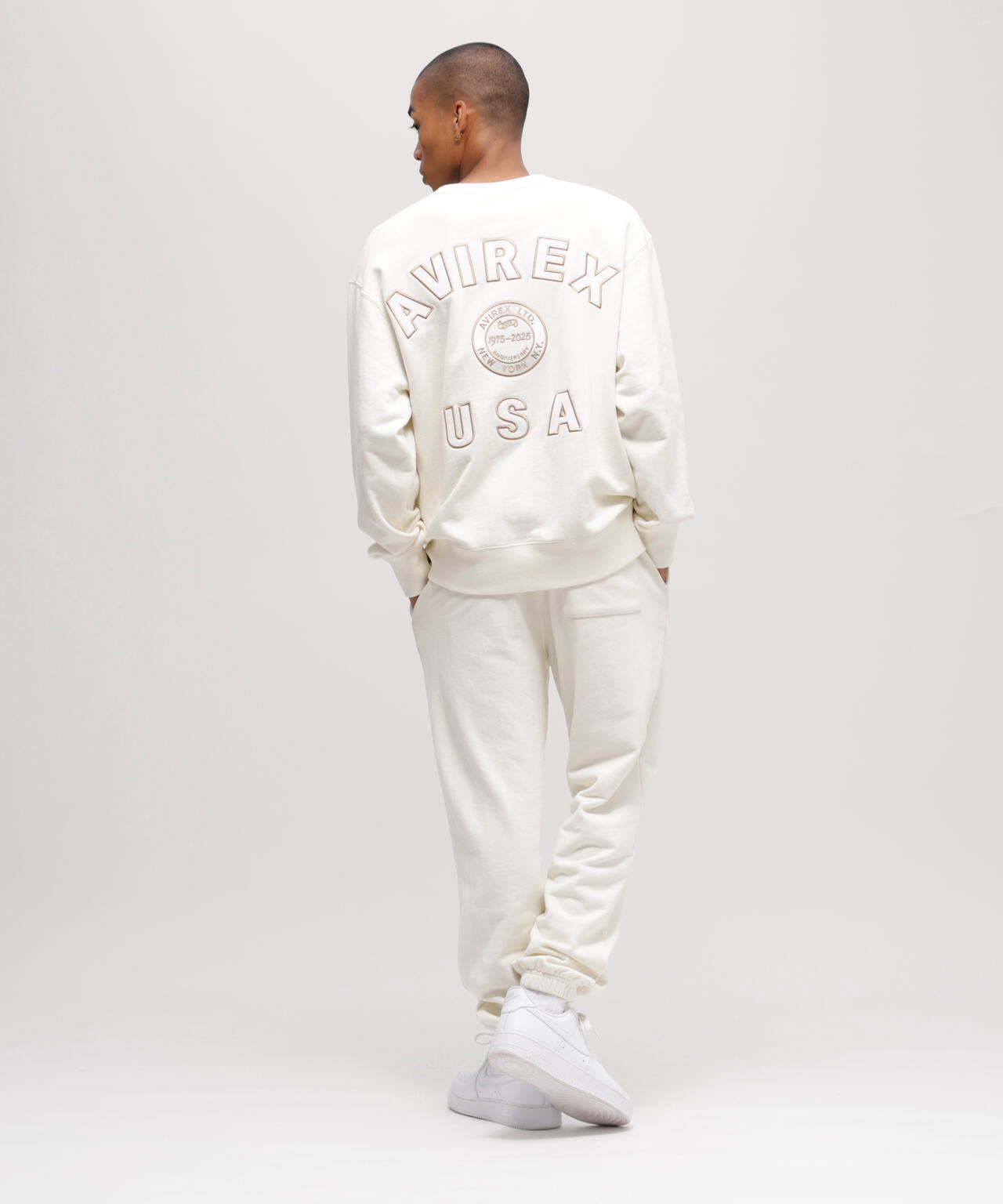 AVIREX 50th VARSITY CREWNECK SWEAT | AVIREX（アヴィレックス