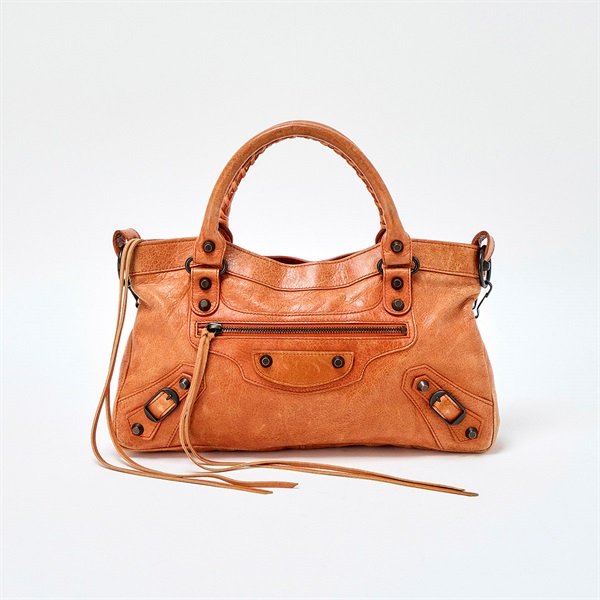 BALENCIAGA ファースト ショルダーバッグ 103208 オレンジ マット