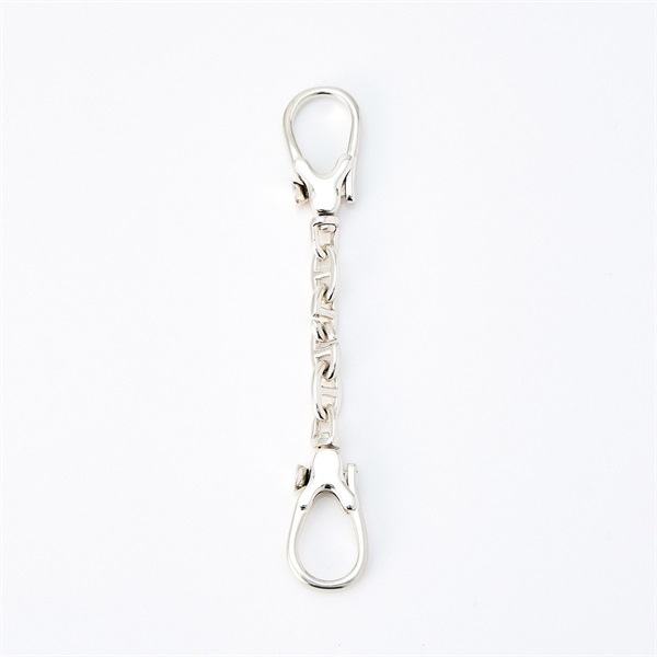 HERMES シェーヌダンクル セパレート キーホルダー シルバー 925