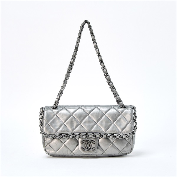 CHANEL マトラッセ ココマーク 2012年 ショルダーバッグ メタリック