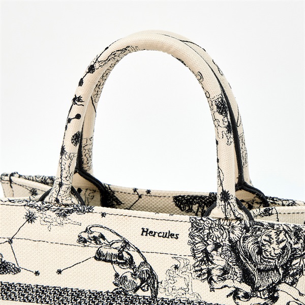 Christian Dior ブックトート スモール トートバッグ ホワイト