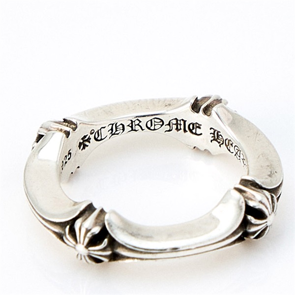 CHROME HEARTS CHプラス & ボーン リング シルバー 925
