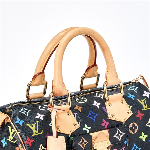 LOUIS VUITTON スピーディ モノグラムマルチカラー 30 ハンドバッグ