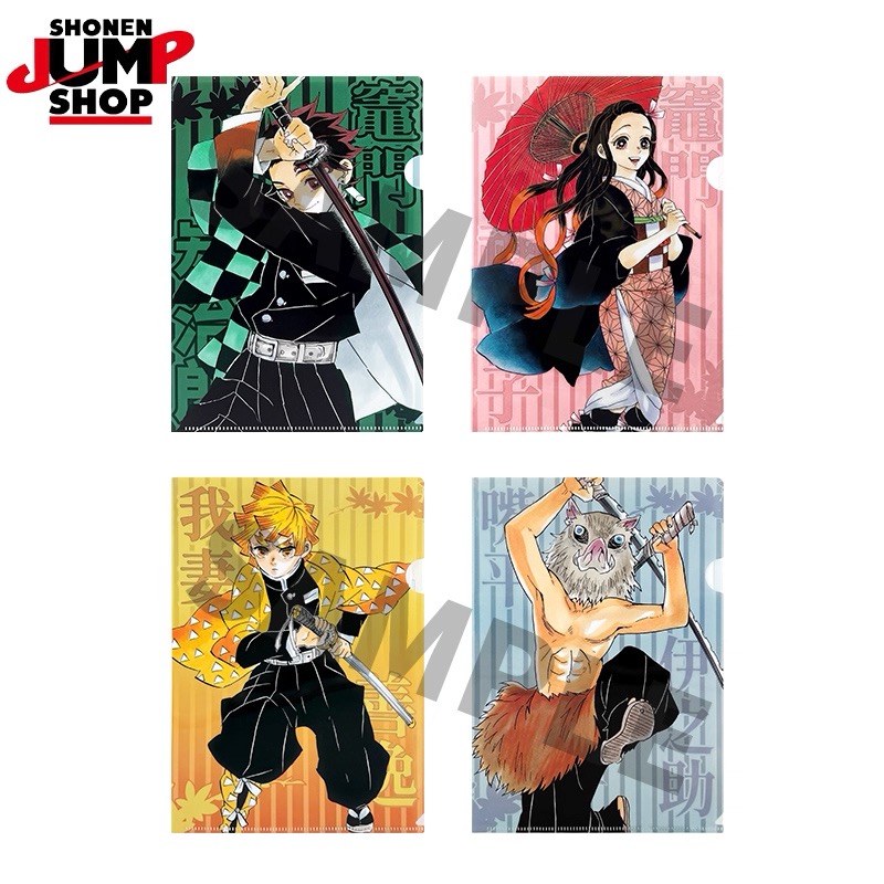 予約】鬼滅の刃 上海JUMPSHOP 名場面クリアーファイル（入金〆切3日