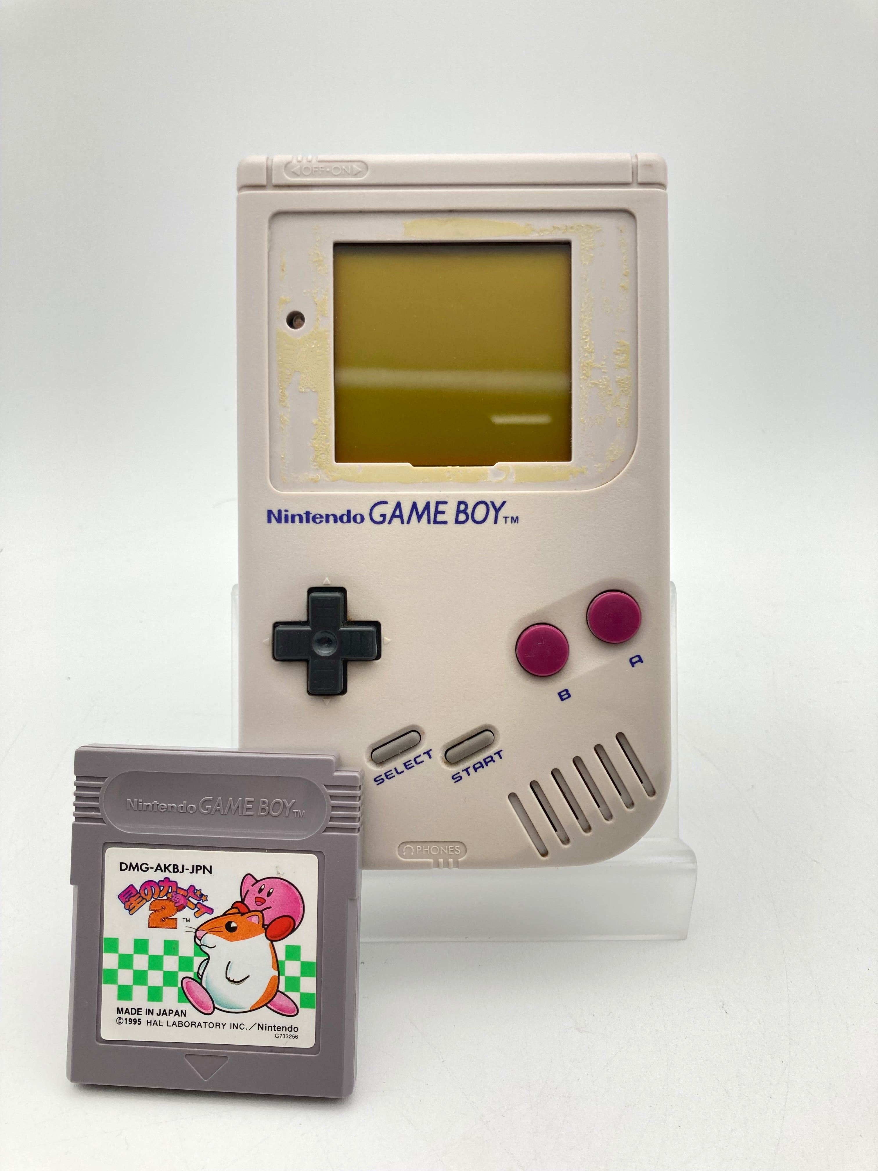 任天堂 Nintendo ゲームボーイオリジナル 本体 ソフト付き 動作品 1209