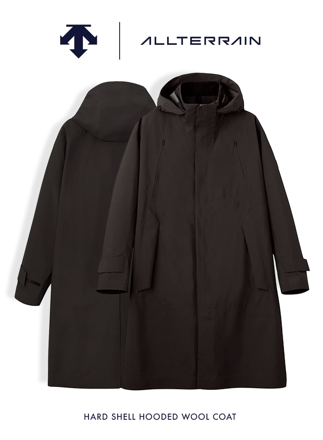 20%OFFクーポン対象】DESCENTE ALLTERRAIN HARD SHELL HOODED WOOL