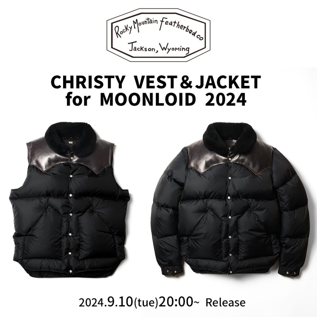 Rocky Mountain Featherbed×MOONLOID】Cristy Jacket &Vest | NANGA