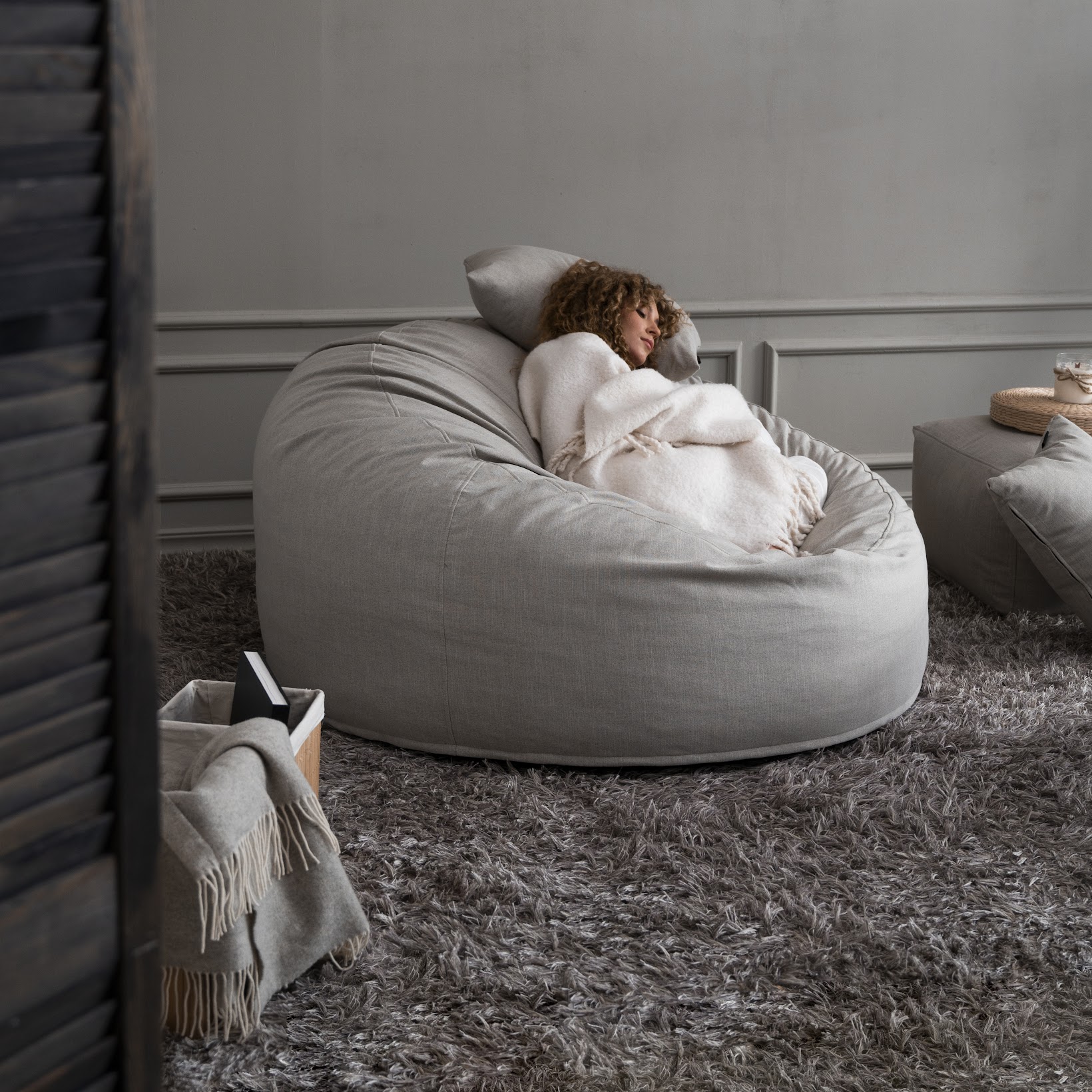 日本総代理店] OM135 フォームビーズソファ Gaia - Moobeli