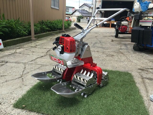 太昭農工機】水田除草機 ミニエース TG-ES(標準田用) - 乗用草刈機専門